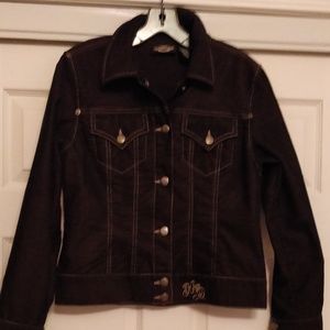 Harley Davidson Medium transitional corduroy jacket
